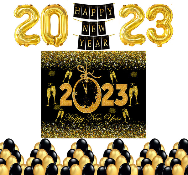 New Year Party Decorations Complete Set