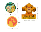 The Lion King Theme Birthday Party Table Toppers for Decoration