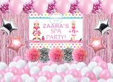 Spa Theme Birthday Party Complete Decoration Kit