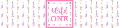 Wild One Theme Water Bottle Labels