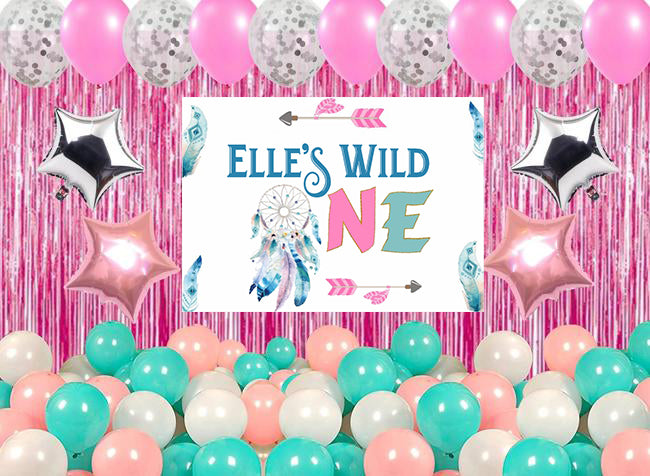 Wild One Theme Birthday Party Complete Party Set