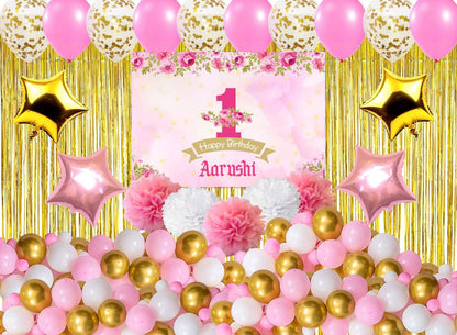 One is Fun First Birthday Party Decorations Complete Set