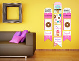 Two Sweet Theme Birthday Paper Door Banner for Wall Decoration 