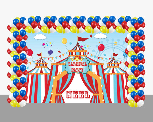 Carnival Theme Birthday Party Decoration Kit
