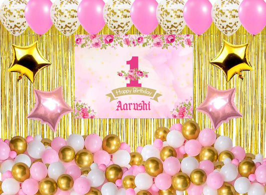 One is Fun  First Birthday Party Decorations Complete Set