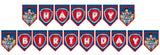 Paw Patrol Theme Birthday Party Banner for Decoration