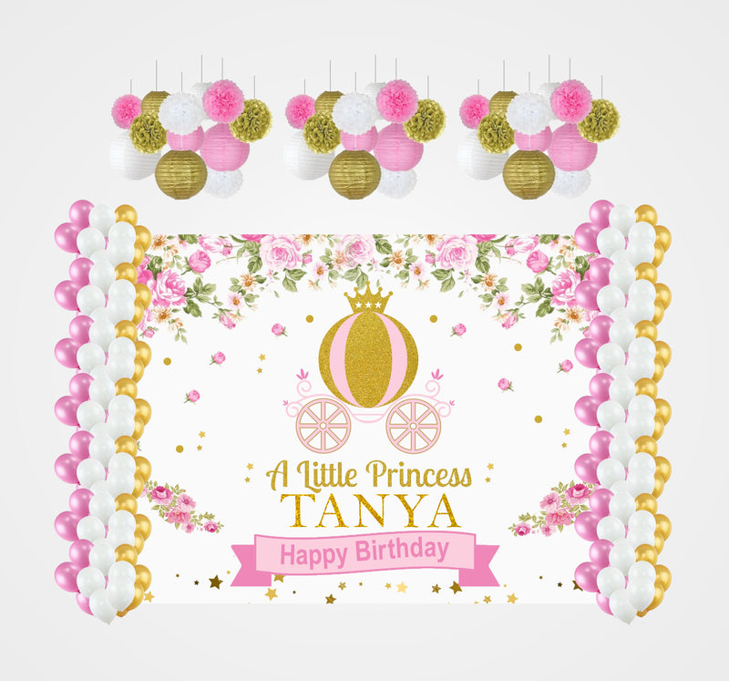 Princess Birthday Party Decoration Kit