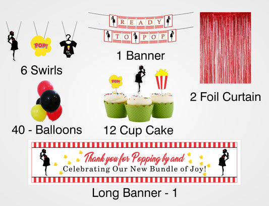 Ready to Pop Party Decoration Kit 
