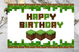 Minecraft Theme Birthday Table Mats