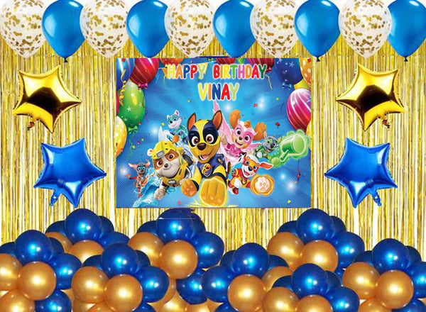 Paw Patrol Theme Birthday Party Decorations Complete Set