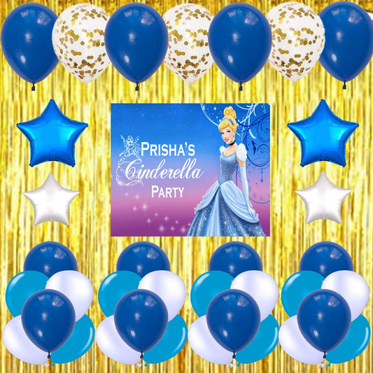 Cinderella Theme Birthday Party Decorations Complete Set