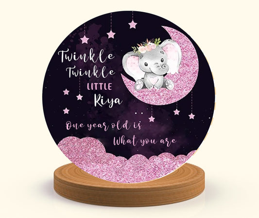 Twinkle Twinkle Little Star Girls Theme Party Backdrop