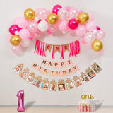 Rainbow Birthday Cardstock Room Decorating Kit, 37pc