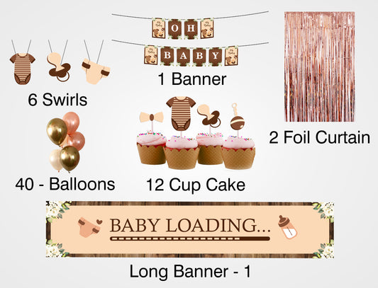 Oh Baby Party Decoration Kit 