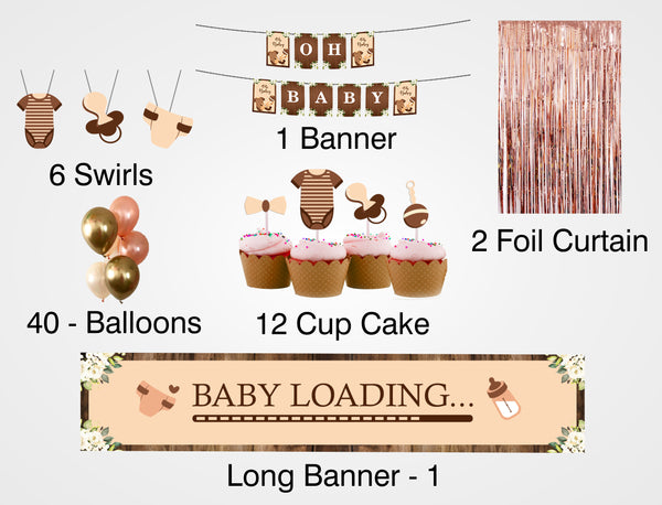 Oh Baby Party Decoration Kit 