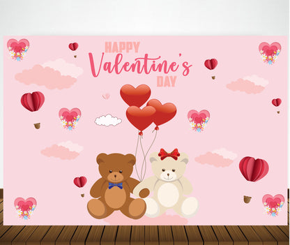Valentine Party Backdrop for Decoration