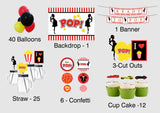 Ready to Pop Complete Party Kit with Backdrop & Decorations