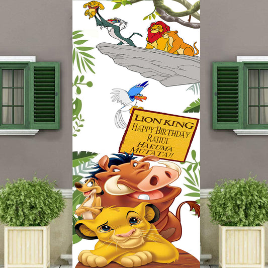 The Lion King Welcome Banner Roll up Standee (with stand)