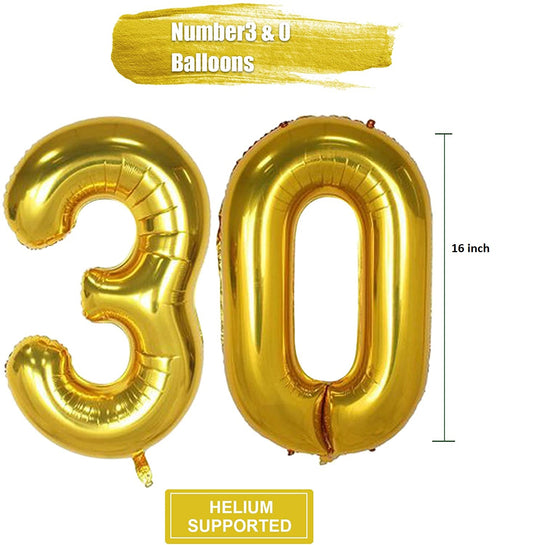 30th Birthday/ Anniversary  Party Decorations