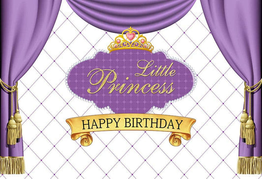 Princess Birthday Party Backdrop