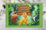 The Lion King Theme Birthday Table Mats