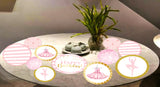 Ballerina Theme Birthday Party Table Confetti for Decoration