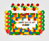 Lego Theme Birthday Party Complete Decoration Kit