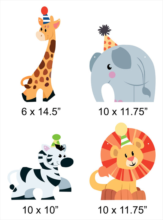 Jungle Theme Birthday Party Theme Hanging Set for Decoration