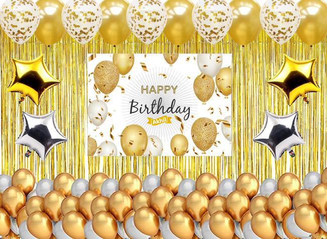 Buy Joyful Birthday Party Decorations Kit | Party Supplies ...