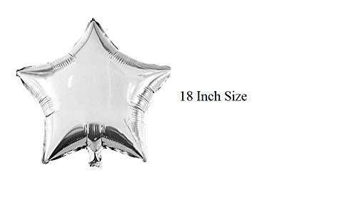 Blue And Silver Decorations-Banner, Foil Balloons And Fringe Curtain Decorations