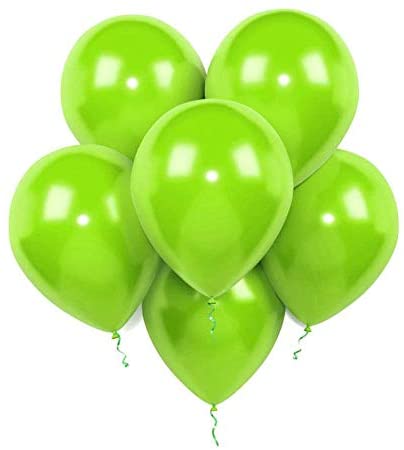 Green Metallic Party Balloons