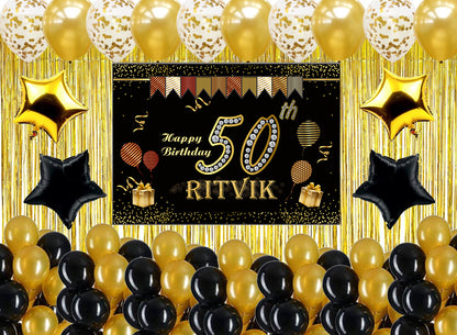 50th Birthday Party Complete Party Set