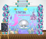Little Mermaid Birthday Party Personalized Complete Kit