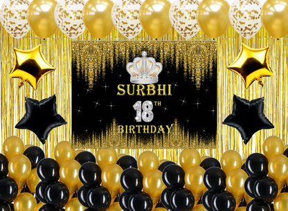 18th Birthday Party Complete Decoration Kit