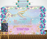 Little Mermaid Birthday Party Personalized Complete Kit