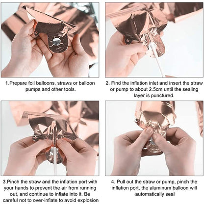21st Rose Gold Decoration Kit