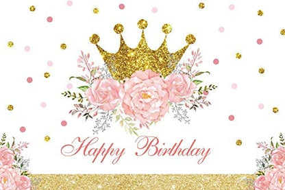 Princess Birthday Party Backdrop