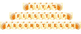 First Trip Around the Sun Theme Birthday Party Banner for Decoration