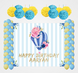 Hot Air Birthday Party Decoration Kit
