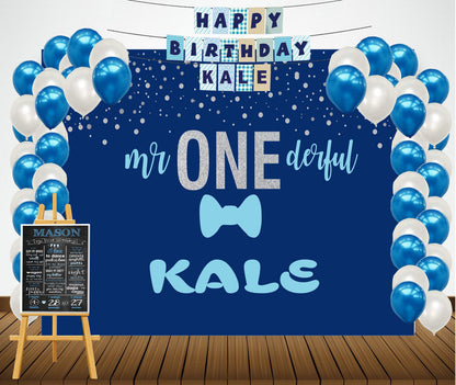 One is Fun Birthday Boys Complete Kit