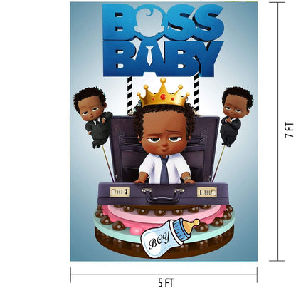 Boss Baby Birthday Party Backdrop