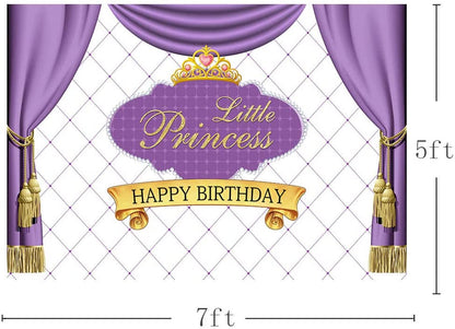 Princess Birthday Party Backdrop