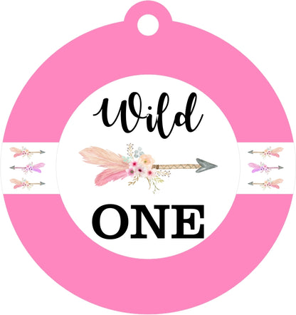Wild One Birthday Party Thank You Gift Tags
