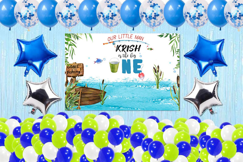 Buy Online Little Man First Birthday Party Decoration, Party Supplies