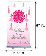 Annaprashan Welcome Banner Roll up Standee