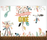 Wild One Birthday Party Backdrop