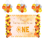 First Trip Around the Sun Theme Birthday Party Complete Decoration Kit