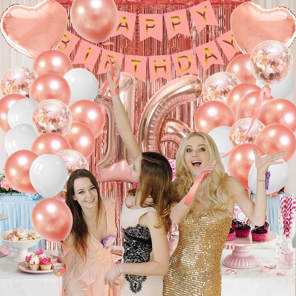 16th Birthday Decoration Party Supplies