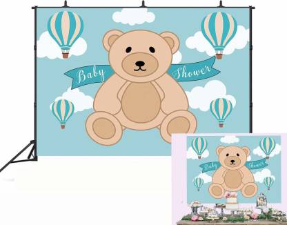 Blue Party Backdrop 