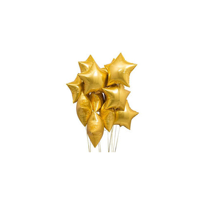 New Year Party with Gold & Black Combo kit for Decorations